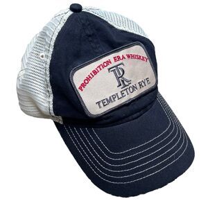 Templeton Rye Prohibition Era Whiskey Hat Zkapz One Size Baseball Cap Black Tan